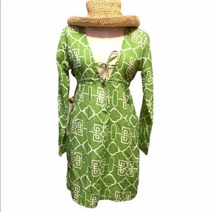 🆕 Buckhead Betties Beach Swim Tunic Cover-up Size Sm